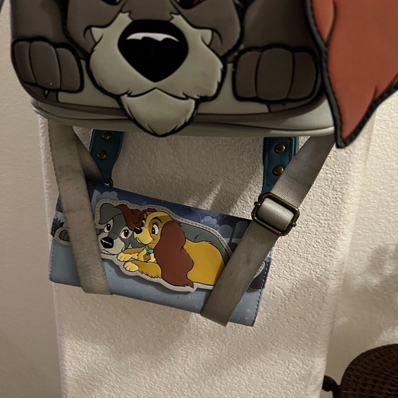 Disney Loungefly Lady and the Tramp Backpack - Picture 3 of 10